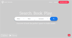 Desktop Screenshot of musictraveler.com